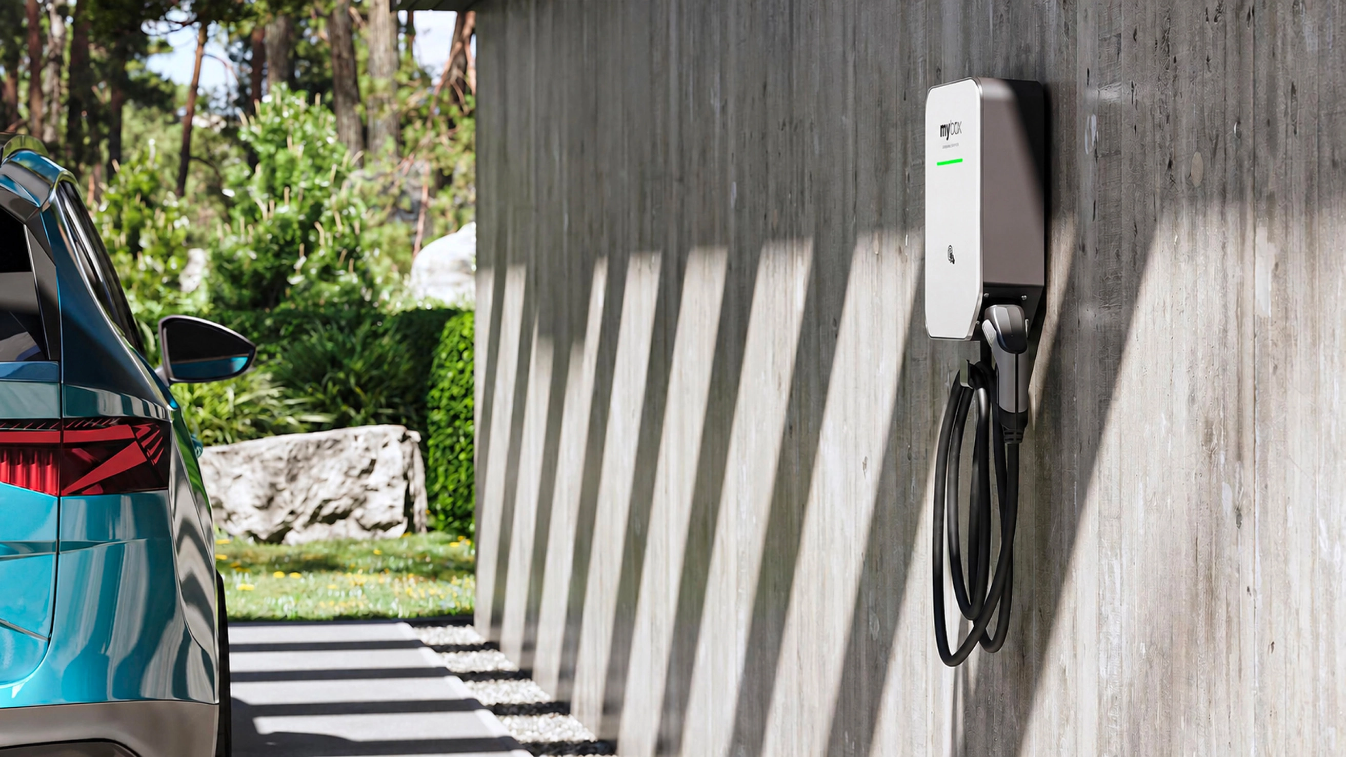 MyBox PLUS 22kW - bílé sklo