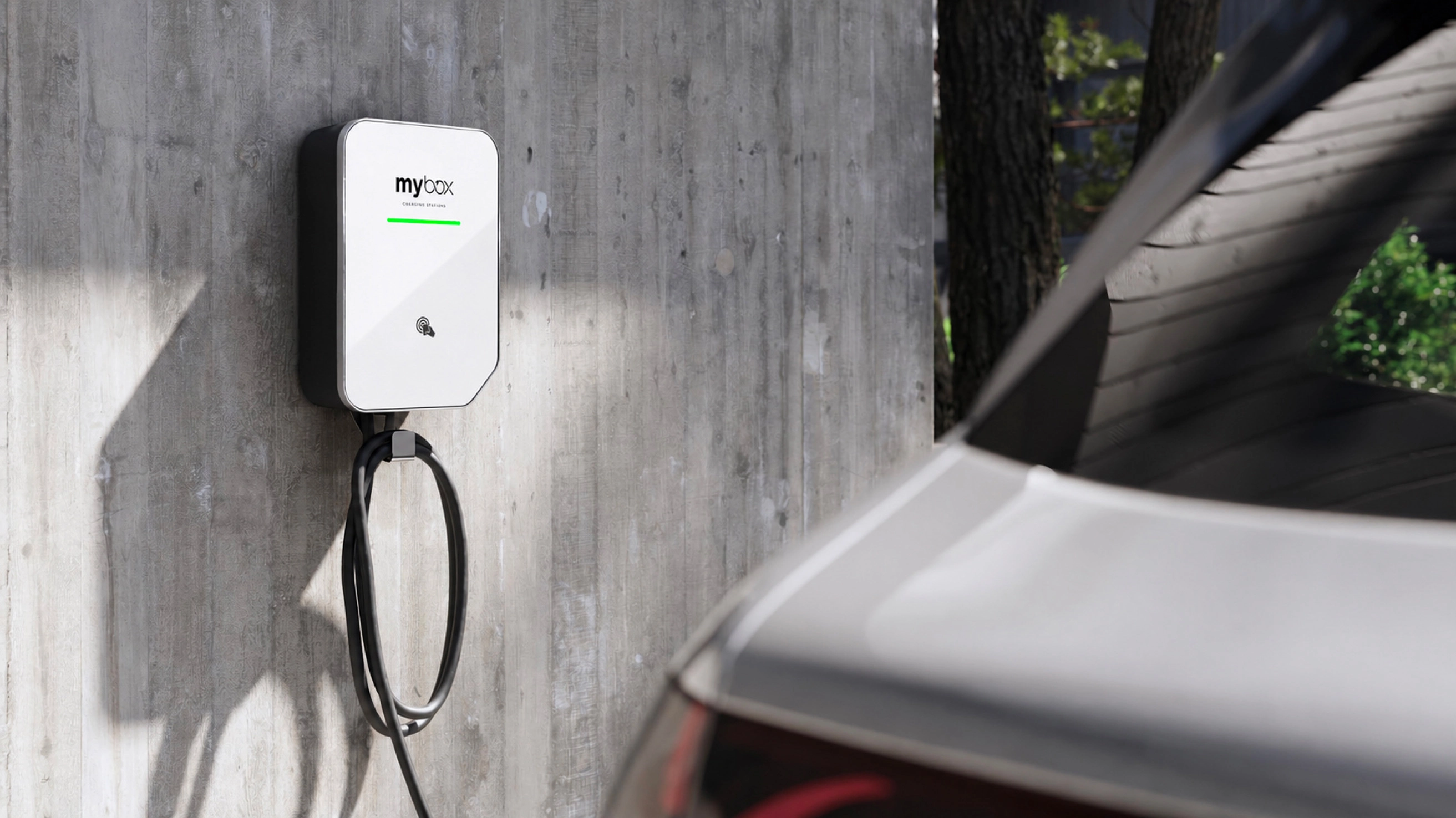 MyBox PLUS 22kW - bílé sklo