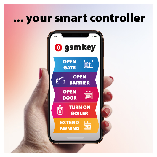 Smart controller in your pocket - GSM KEY