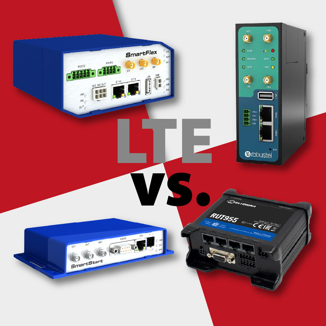 Comparison of the top LTE routers we stock