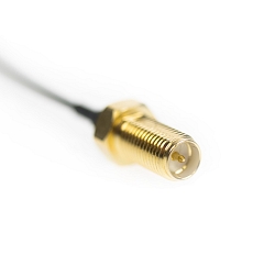 RF cable adaptor U.FL(f) to SMA-RP(pin m)panel H8, LP-088 10 cm