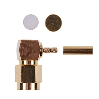 SMA R/A PLUG FOR RG178