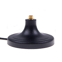 Magnet Mount Antenna Base, SMA(f) on base, SMA(m) on cable, RG174/0.5m