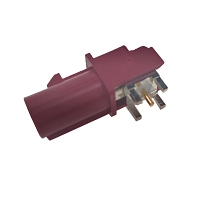 Connector FAKRA(m) D right angle, THD
