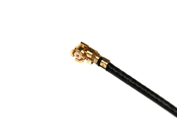 RF cable adaptor FME(m) panel IP67 - IPX MHF, 1.37 mm, 5-10 cm 