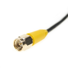 Antenna WiFi Adhesive, 2.4/5.8GHz, 2.5dBi, SMA(m), yellow shrink tube, RG174/3m