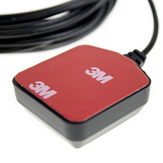 Antenna GPS Adhesive 004, 28 dBi, SMA(m), RG174/3m