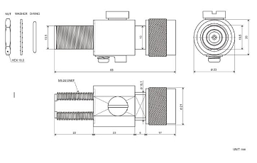 Lightning arrestor N(m)/N(f)