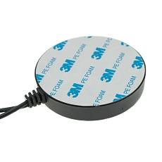 Antenna GSM/UMTS/LTE/GPS/GLONASS Adhesive R40, 2x RG174/5m, open end