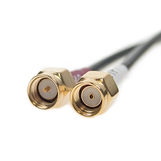 Antenna LTE/WiFi Mounting 046, SMA(m),SMA‐RP(f‐pin), RG174/3m