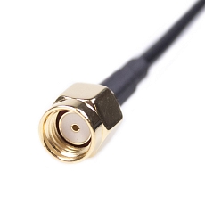 Antenna WiFi Adhesive W107, 2 dBi, RP-SMA(pin f), RG174/3m