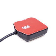 Antenna GPS/GLONASS Adhesive 20, SMB(f), RG174/0.5m