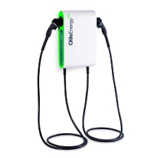 Olife Energy DoubleBox AC 22kW - BASE - 2 cables Type 2, 5m