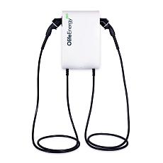 Olife Energy DoubleBox AC 22kW - SMART - 2 cables Type 2, 5m