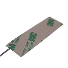 Antenna GSM/UMTS Flexible 20x70 mm, hexa-band, Cable OD1.37mm 100 mm, MMCX90(m)