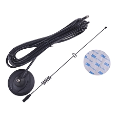 Antenna GSM/UMTS Adhesive 90 Flexi, Quad-band, 9dBi, SMA(m), RG58/5m