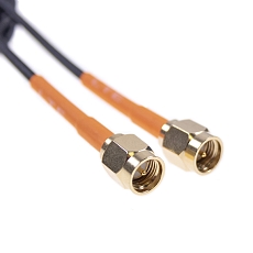 Antenna LTE MIMO Ceiling Mount W9, 2x SMA(m), 2x RG316/DS/3m