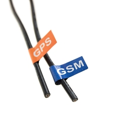 Antenna GSM/UMTS/LTE/GPS/GLONASS Adhesive R40, 2x RG174/5m, FME(f), SMA(m)