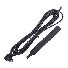 Antenna LTE Screw Mount FLAT MI3, 3 dBi, SMA(m), RG58U/4.5m