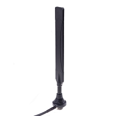 Antenna LTE Screw Mount FLAT MI3, 3 dBi, SMA(m), RG58U/4.5m
