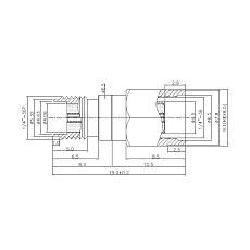 Antenna Connector Adapter SMA(f)/SMA-RP(f)