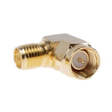 Antenna Connector Adapter SMA(f)/SMA(m) 90°