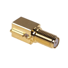 Antenna switch SMA(f) straight EDGE, toothed washer