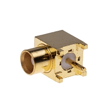 Connector MCX(f) R/A, THD