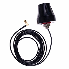 Antenna LTE Screw Mount G058, SMA(m) 90°, RG174/3m , Durable UV resistant ABS