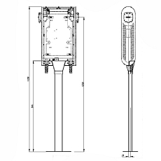 Olife Energy Stand for wall charging station Doublebox