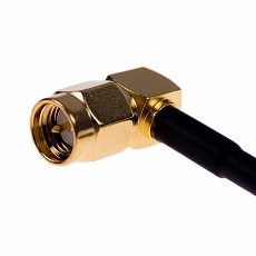 Antenna LTE Screw Mount G058, SMA(m) 90°, RG174/3m , Durable UV resistant ABS