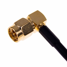 Antenna LTE Screw Mount G058, SMA(m) 90°, RG174/3m , Durable UV resistant ABS