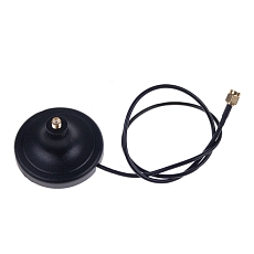 Magnetic base, SMA female on base, SMA male on cab