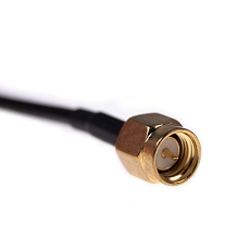 SMA male connector, cable