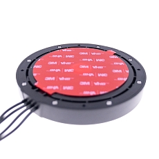 Antenna LTE MIMO/GNSS/WiFi Adhesive E316LM, 2.5 dBi, 1x FAKRA C (GNSS) 2x FAKRA D (LTE) 1x FAKRA Z (WIFI), 4x RG174/2m