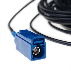 Antenna LTE MIMO/GNSS/WiFi Adhesive E316LM, 2.5 dBi, 1x FAKRA C (GNSS) 2x FAKRA D (LTE) 1x FAKRA Z (WIFI), 4x RG174/2m