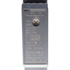 Power supply HDR-15-12 Mean Well on a DIN rail