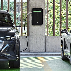 MyBox PROFI 2x22kW - 2 spiral cables Type 2, 4m