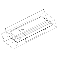 Zewnętrzny router 5G Teltonika OTD500, rysunek