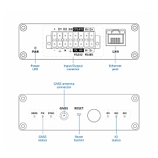 Teltonika NTP001 NTP Server, drawing side view Teltonika NTP001 NTP Server, drawing side view