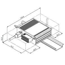 Gateway Teltonika TRB41, drawing Gateway Teltonika TRB41, drawing