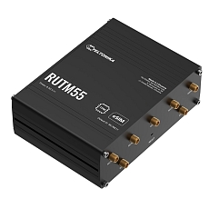 Dual modem router Teltonika RUTM56 side view Dual modem router Teltonika RUTM56 side view