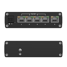 Teltonika TSW101 PoE Switch, side side