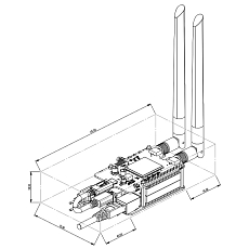 Teltonika Calyx 4G Embedded Cellular Raspberry Pi HAT+