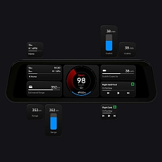 S3XY Dash display for Tesla Y Juniper 2026/4+