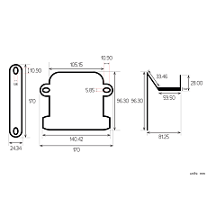 MyBox HOME - Upper cable holder