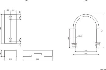 Antenna LTE Pole Mount XL7025, 698-2700 MHz, 15 dBi, SMA(m), RG58U/5m