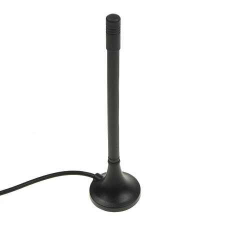 Antenna WiFi Magnet Mount G016W, 2.4 GHz, 2 dBi, RP-SMA (pin f), RG174/3m