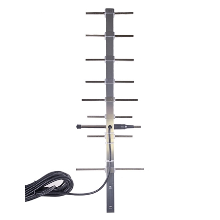 Antenna ISM YAGI 100, 868 MHz, 10 dBi, SMA(m), RG58/10m