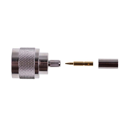 N Straight plug (male) RG58